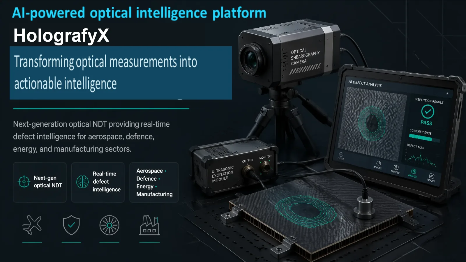 HolografyX optical inspection system